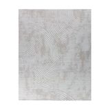 Tapete Para Sala Sofisticato 01 Off White-cinza 2,50x3,00m