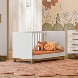 Berço Mini Cama Luar Branco Acetinado