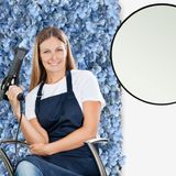 13 Placas De Flores Artificiais Premium 60x40 Para Salão De Beleza Com Cores Super Vivas