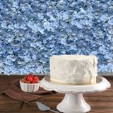 25 Placas De Flores Artificiais 60x40 Alta Qualidade Para Casamento E Aniversário