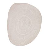 Tapete Sala Turco Waves 03 Bege 3,00x4,00m Orgânico Edantex