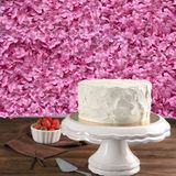 25 Placas De Flores Artificiais 60x40 Alta Qualidade Para Casamento E Aniversário