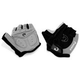 Par De Luvas Esportiva Confortável Gel Meio Dedo Bike E Moto Anatômica Para Ciclista Tamanho:único,cor:cinza,gênero:unis