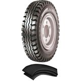 Kit Pneu Empilhadeira 750-15 Mvi 12l Maggion + Câmara