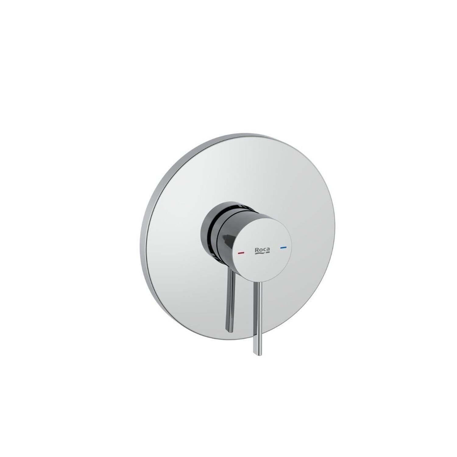 Acabamento Para Monocomando De Banheira E Chuveiro Com Desviador Para Roca Box Insígnia Da Roca Cromado