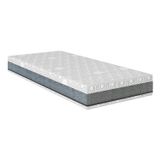Colchão Solteiro À Vácuo Espuma D33 88cm X 17cm Urban Magic Cinza