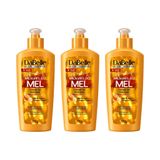 Creme Pentear Dabelle 270g Milagres Do Mel - Kit Com 3un