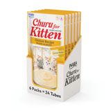 Cat Treats Inaba Churu Para Gatinhos 14 Ml X 24 Tubos De Frango