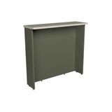 Bancada Ilha Cozinha Ph 3068 Ten 120cm Verde/cinza Argila - Herval