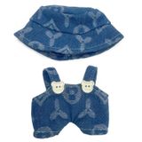 Conjunto De Roupas Para Bonecas De 17 Cm, Chapéu E Macacão Estilo H