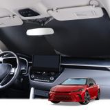 Pára-brisa Dianteiro De Carro Sun Shade Zanch Sedan Pequeno 59x29cm