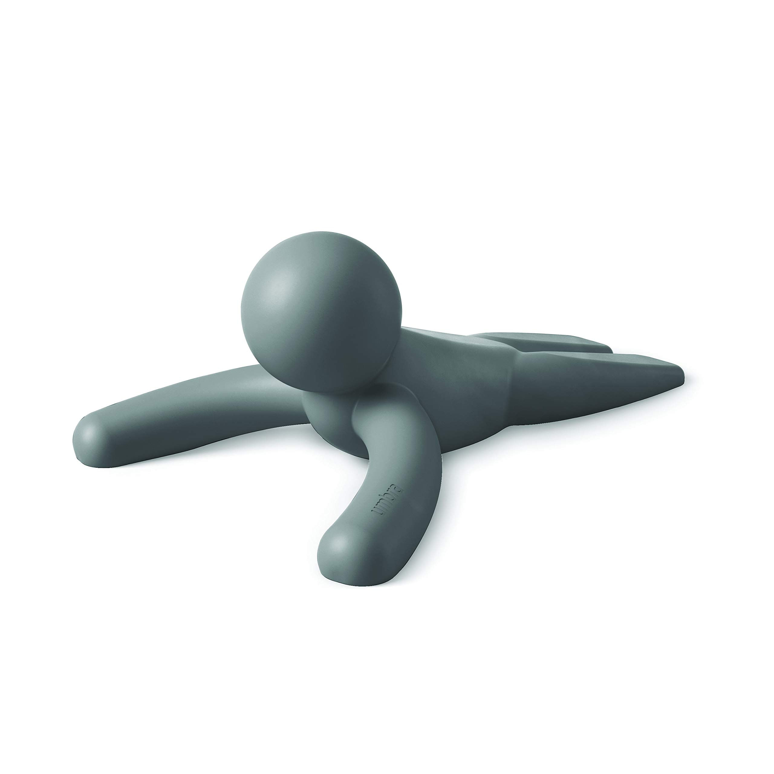 Conjunto De 2 Door Stop Umbra Buddy Cinza
