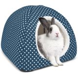 Casa Lavável Com Cama De Coelho Grande Rabbit Hideout Tierecare