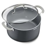 Pote Stock Pot Bezia Ceramic Nonstick 12l Com Tampa Pronta Para Indução