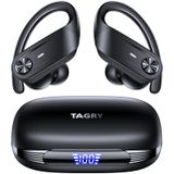 Fones De Ouvido Sem Fio Tagry X88 Bluetooth 80hrs Playtime Ipx7 Pretos