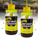 Pacote Com 2 Luvas Outdoor Fly Trap, Coletor De Insetos Suspenso Reutilizável