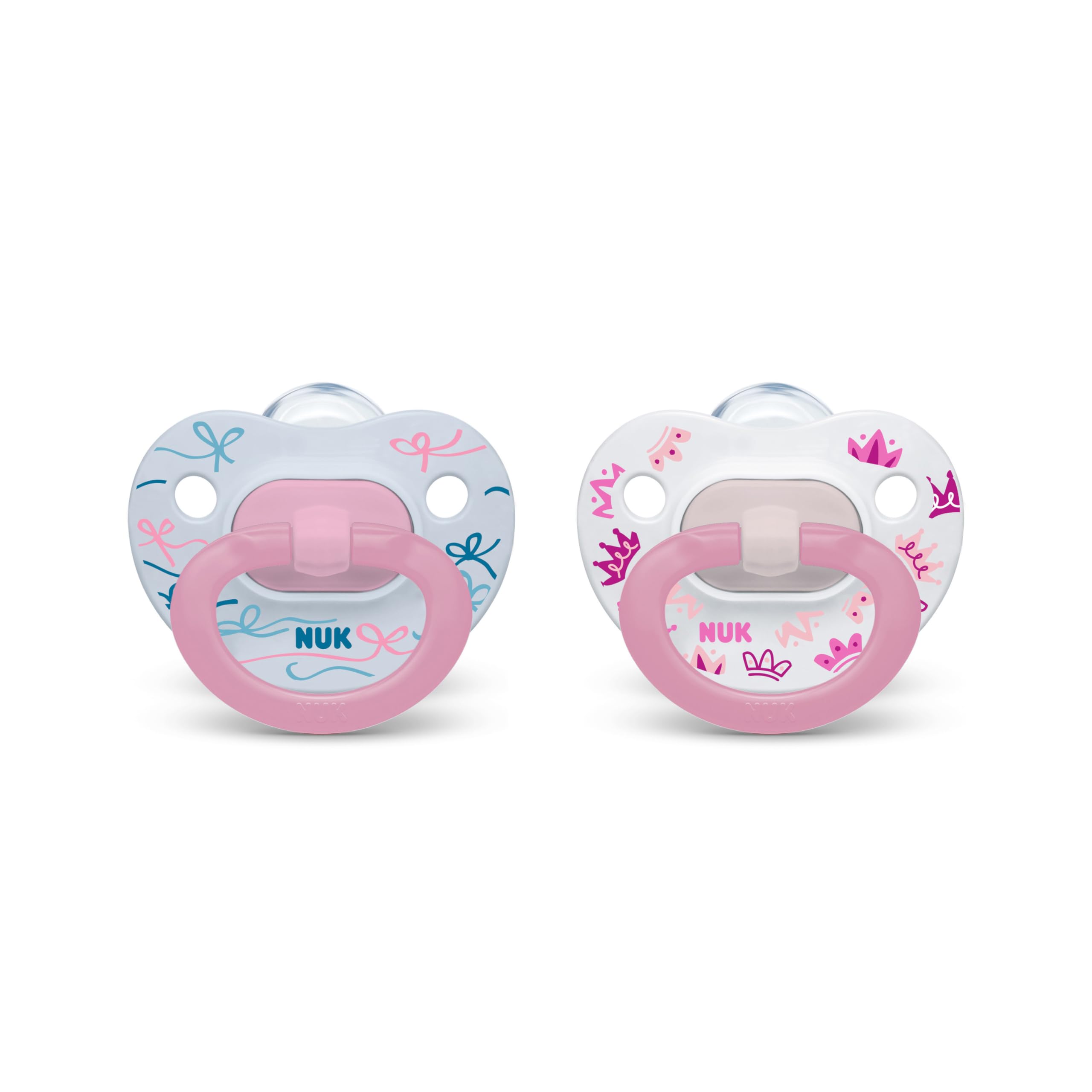 Chupeta Nuk Comfy Orthodontic 18-36 Meses Rosa Sortida De 2 Quilates