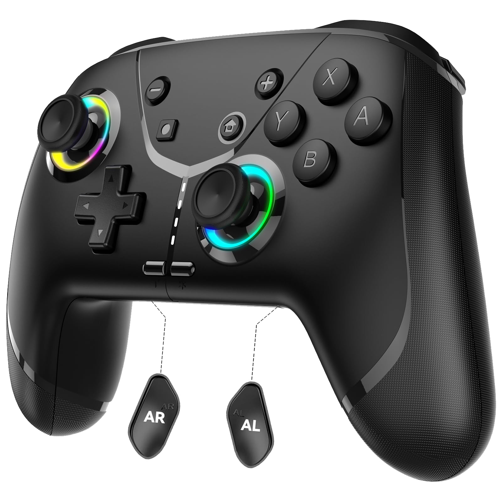 Controlador De Switch Sem Fio Ligame Para Switch/lite/oled/iphone/mac/ipad/ios/android/phone/pc/steam/tv