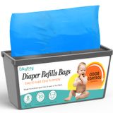 Sacos De Recarga De Baldes De Fraldas Qltytoy Compatíveis Com Diaper Genie