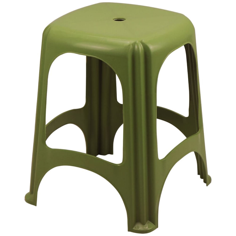 Banqueta Niterói Em Polietileno Verde - 92411020 - Tramontina Tramontina