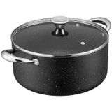Stock Pot Bezia Large 10l, Antiaderente Com Tampa, Fogão De Indução