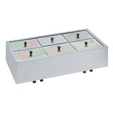 Carro Buffet Termico Mesa Bbmf-06 6 Cubas 127v Edanca