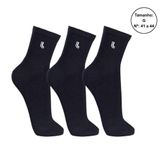 Kit 3 Pares Meias Lupo Cano Médio Unissex 03148