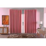 Cortina Para Sala Quarto Blackout Tecido 2,70x1,80 Ellegance