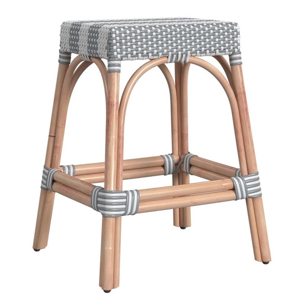 Banqueta Butler Specialty Company Robias Rattan Grey