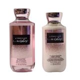 Conjunto De Presentes Bath &amp; Body Works A Thousand Wishes Gel De Banho 300 Ml E Loção 240 Ml