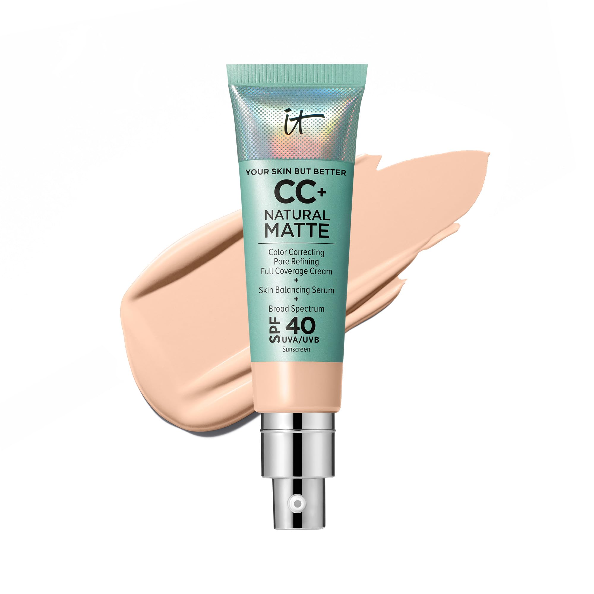 Creme Foundation It Cosmetics Cc+ Natural Matte Spf40 30 Ml
