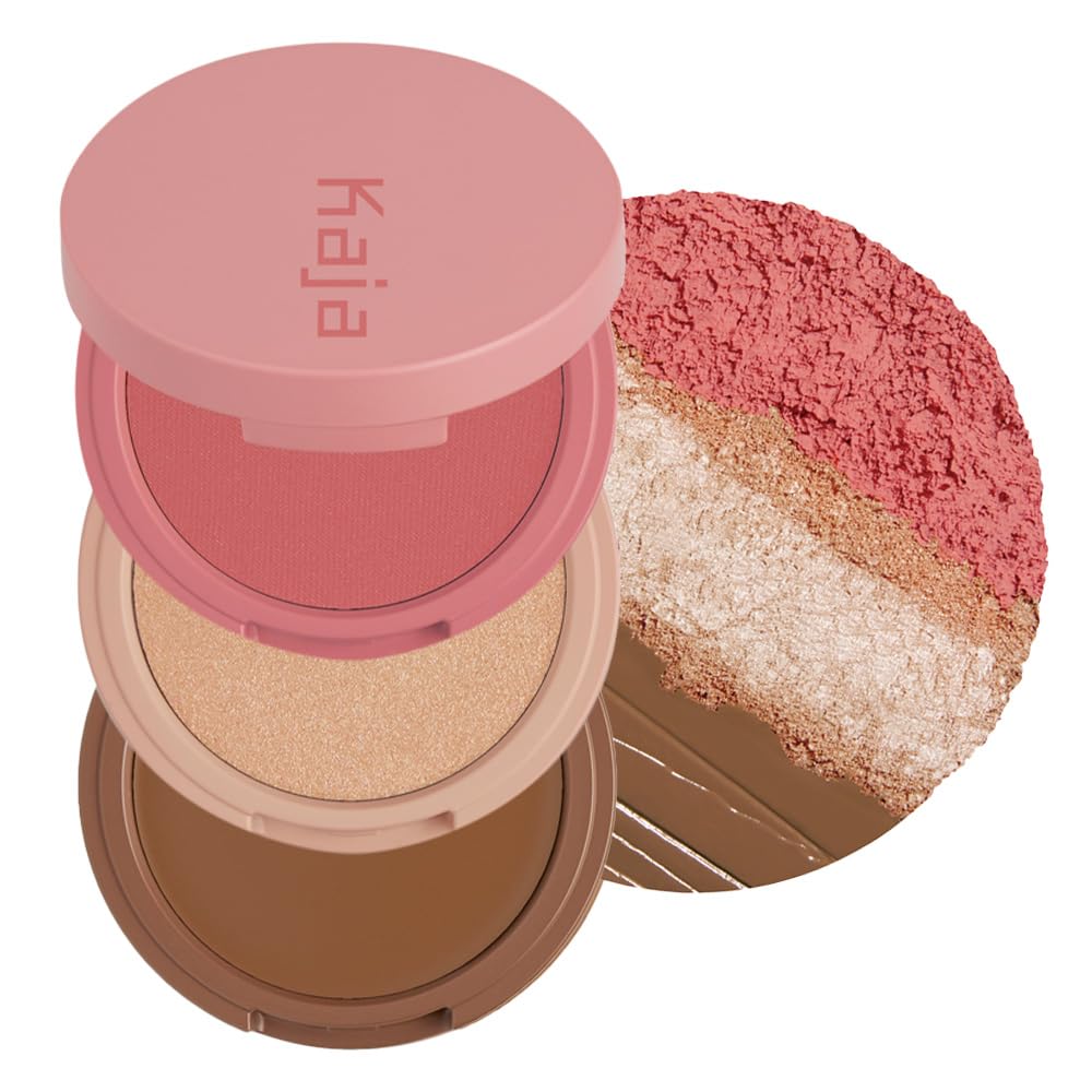 Makeup Kaja 3 Em 1 Blendable Sculpting Trio Play Bento