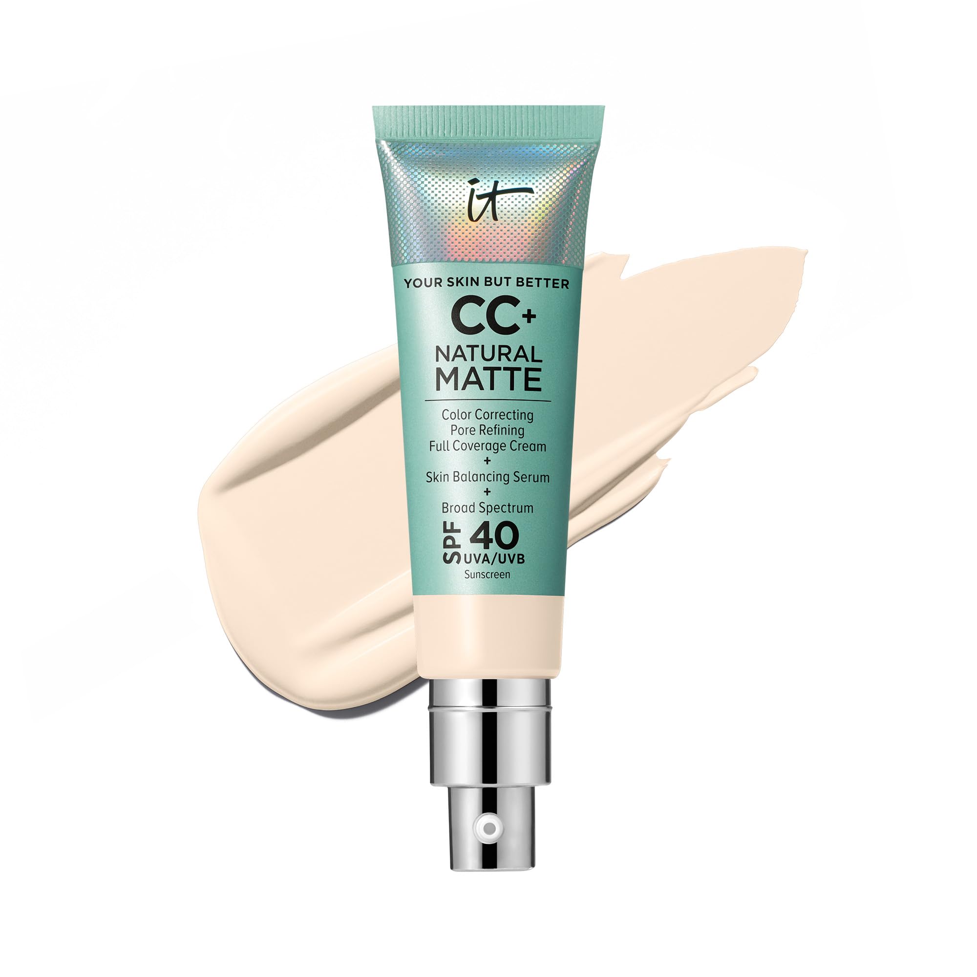 Creme Foundation It Cosmetics Cc+ Natural Matte Spf40 30 Ml