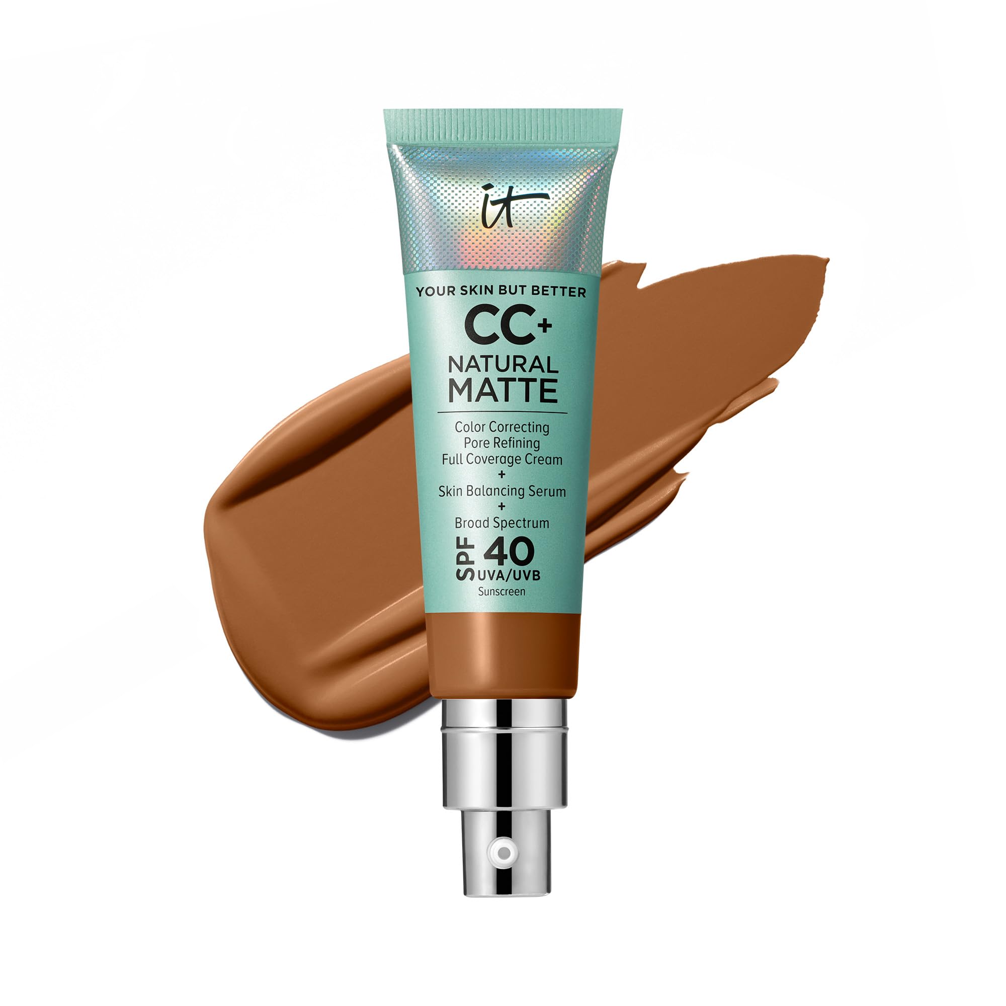 Creme Foundation It Cosmetics Cc+ Natural Matte Spf40 32ml