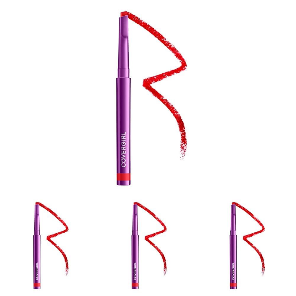 Delineador Labial Covergirl Simply Ageless Devoted Red X4