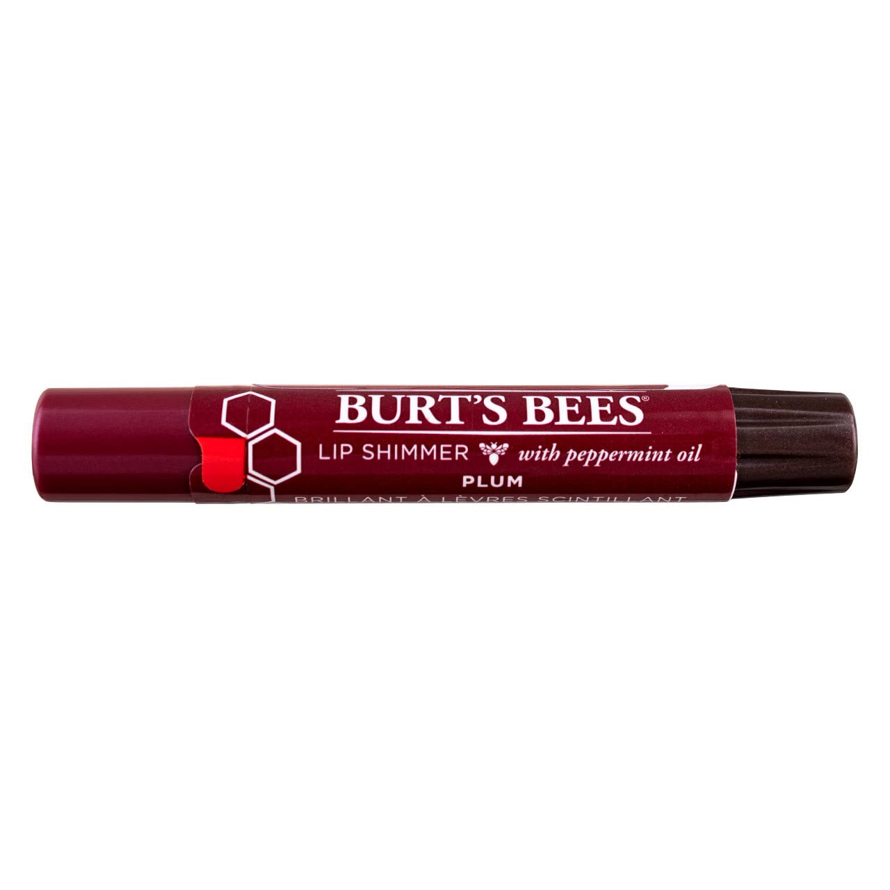 Lip Shimmer Burt's Bees Plum 2,6 Ml (pacote Econômico De 5)