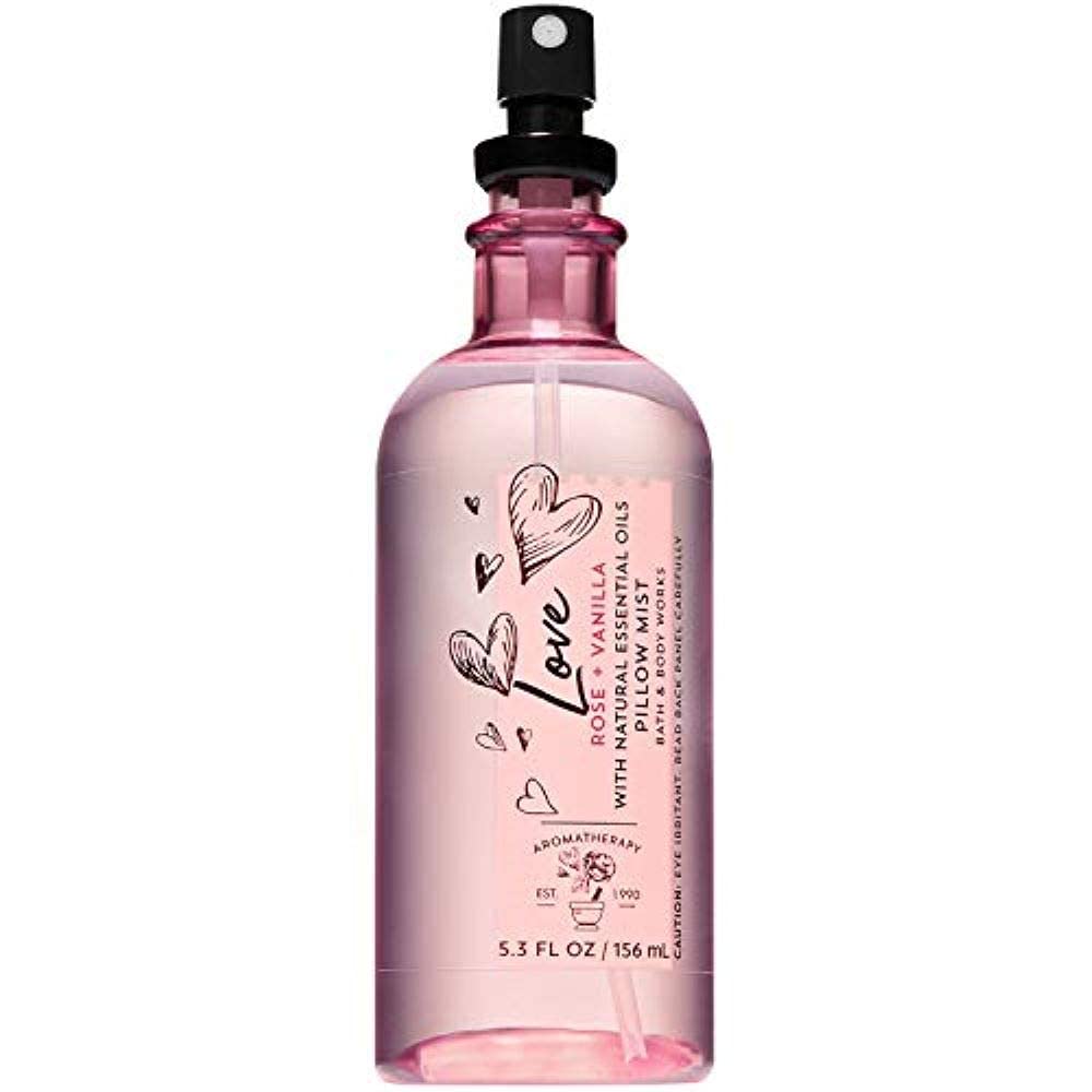 Pillow Mist Bath And Body Works Aromaterapy Love - Rose + Vanilla 150ml