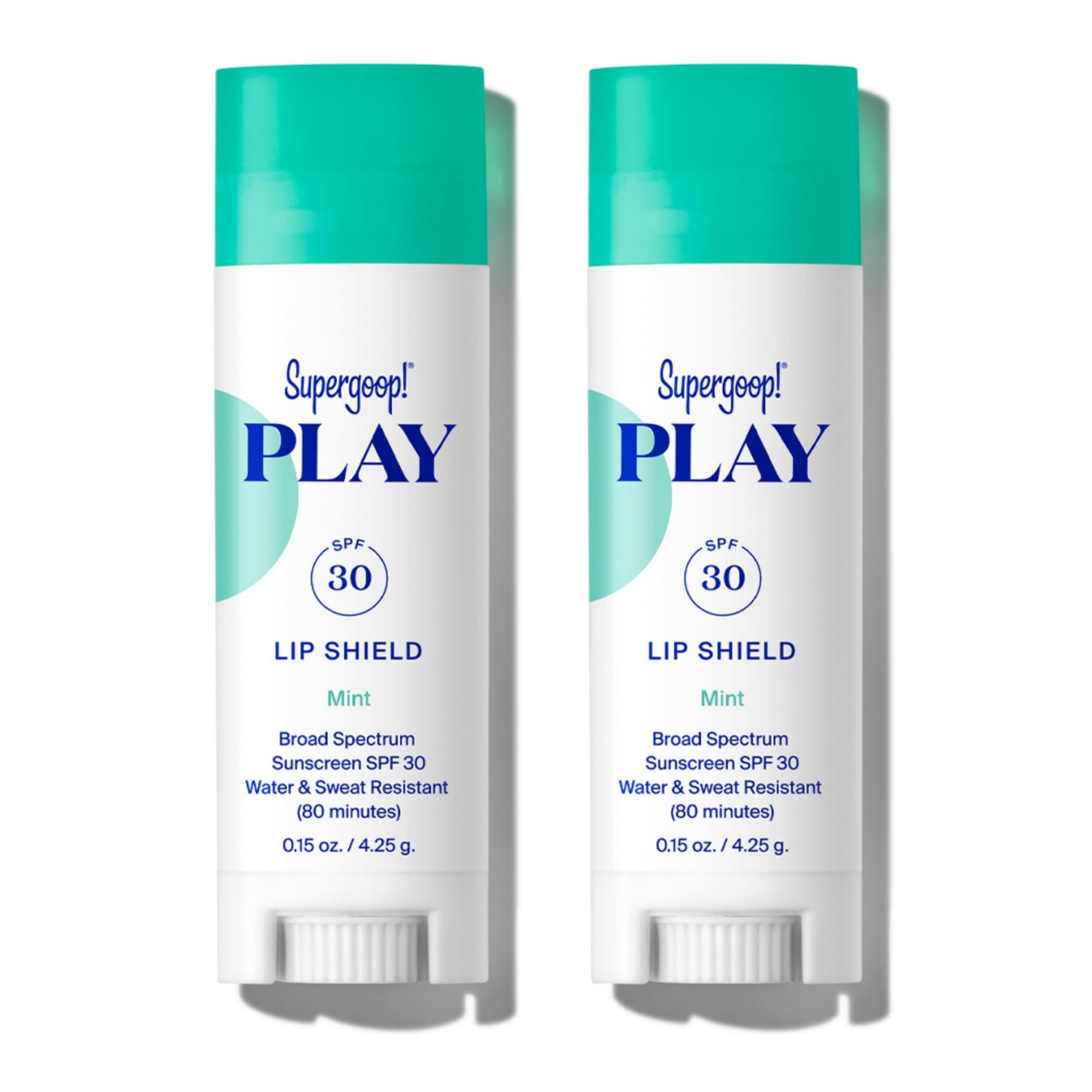 Bálsamo Labial Supergoop! Play Lip Shield Spf 30, Pacote Com 2