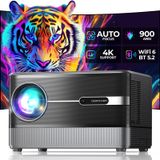 [projetor] Dbpower S5 4k 900 Ansi 1080p Wifi 6 Bluetooth