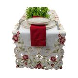 Caminho Mesa Floratta 40x140cm Classica Argivai