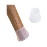 Kit 16 Peças Proteção Para Pé De Mesa E Cadeira Móveis