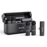 Microfone De Lapela Sem Fio Boya By-v4d Para Iphone Ipad
