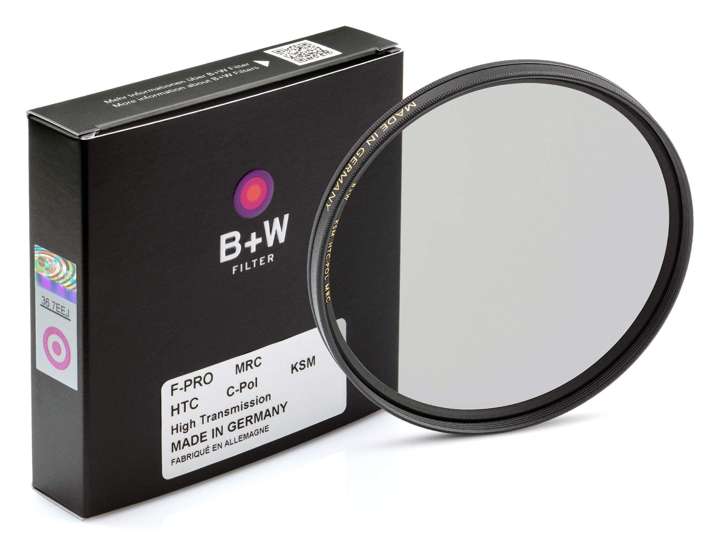Filtro Fotográfico Schneider Optics B + W Circular Polarizer Kaesemann 72mm