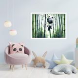 Quadro Decorativo Panda Canavial - 50x70cm