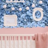 21 Placas 60x40 Hortênsias Artificiais Premium Para Decoração Com Entrega Rápida