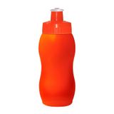 Kit 30 Squeezes Wave 250ml Alaranjado Plástico Premium