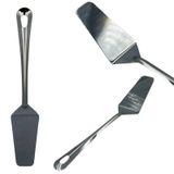 Kit 03 Espátula Para Cortar Bolos Tortas Em Aço Inox 25cm