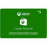 Gift Card Digital XBox Cash R$ 5