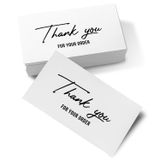 Pacote Thank You Business Note Cards S Superfine Printing 500