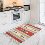 1 Tapete Cozinha Kilim Algodão Absorvente 60x90 M07